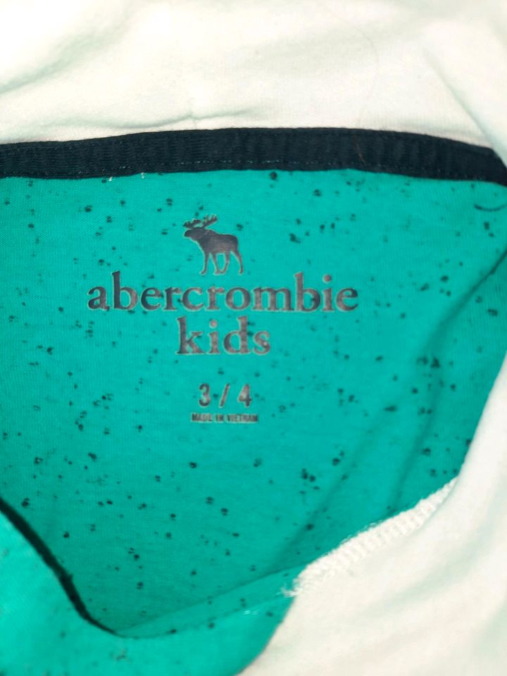 Abercrombie & Fitch Kids Hoodie Gr. 3/4 98/104 türkis in Oberding