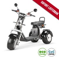 Urban Chopper Trike Elektro-Dreirad E-Roller 45km/h Frankfurt am Main - Fechenheim Vorschau