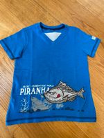 T-Shirt SALT AND PEPPER Piranha Blau Gr. 116 Leipzig - Altlindenau Vorschau