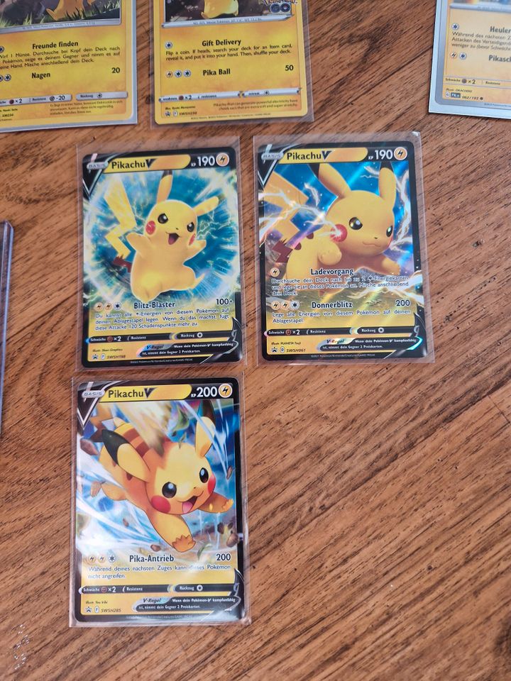 38xPikachu ab 1999 NM Sammlung Promo Pokemon + Booster Gratis in Marl