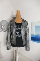 Vero Moda Metallic Biker Kunstleder Jacke silber Gr.XL Bayern - Erlangen Vorschau