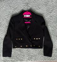 ZARA Jacke schwarz Gold Brandenburg - Fredersdorf-Vogelsdorf Vorschau