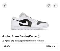 Jordan 1 Low „Panda“ US 9 (W) (EU 40.5) Berlin - Reinickendorf Vorschau