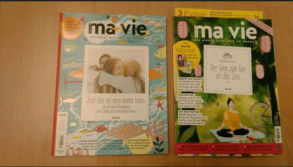 4 "Mavie" Zeitschriften Nr.4/2017, 3/20, 3/21, 6/21 Topzustand in Hameln