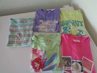 5 kurze Shirts + 1 gratis - gr. 128 Mädchen Sachsen - Klipphausen Vorschau