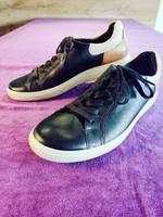 ECCO Sneaker 41, Soft 7 W Schwarz-Braun, Leder, wie neu! Hessen - Bensheim Vorschau