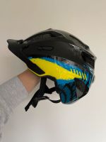 Cube Kinderfahrradhelm schwarz blau XS 46-51 cm Leuchte Nordrhein-Westfalen - Havixbeck Vorschau