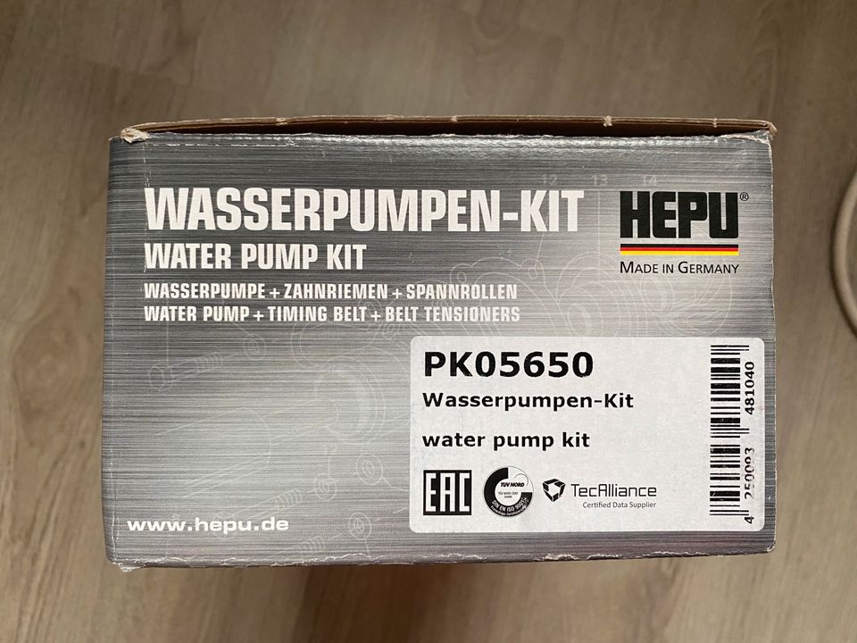 HEPU Wasserpumpen-Kit VW 1,9 / 1,4 Liter TDI NEU!!! in Bad Langensalza