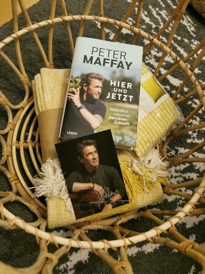 P. Maffay ''Hier & jetzt ''Buch, Original Autogramm in Leinefelde-Worbis