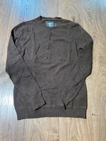 Strickpullover Lammwolle Herren Gr. S braun Hessen - Rodgau Vorschau