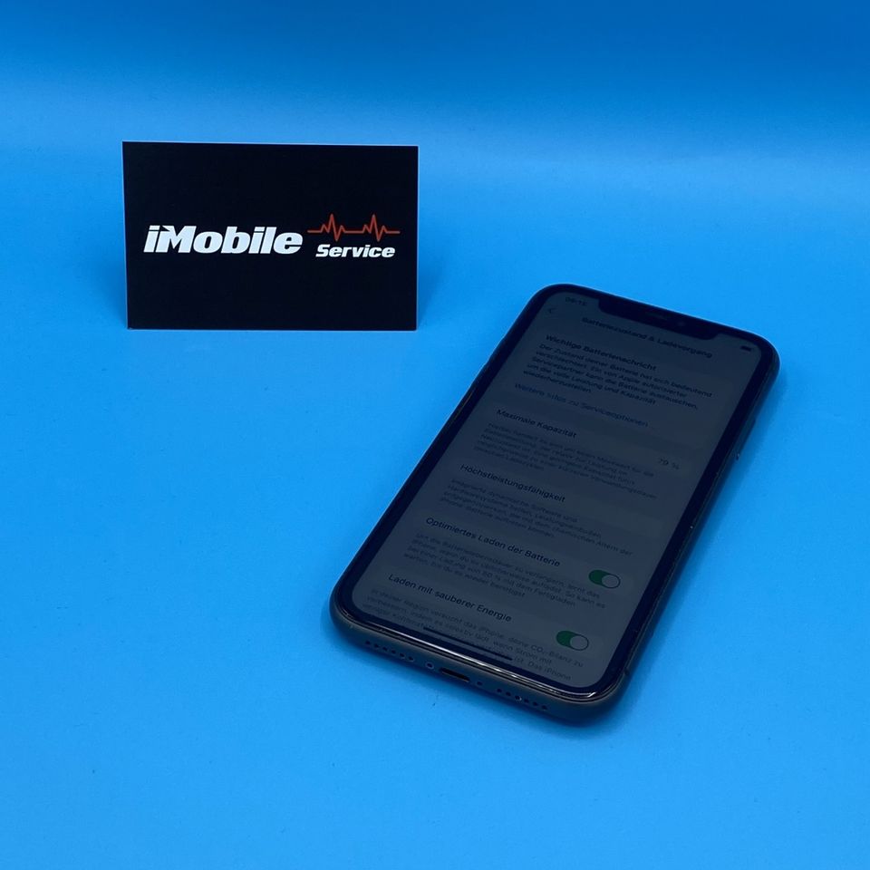 ⭐️ iPhone 11 SCHWARZ 128GB Akkukap.: 79% Gebraucht N246⭐ in Berlin