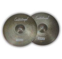 Constantinopol Becken VENUS HI-HAT 14" -B20 Bronze -Handmade Turk Bayern - Augsburg Vorschau