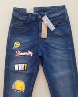 Benetton Damen Jeans Slim Blau Gr: 25 Hessen - Wetzlar Vorschau