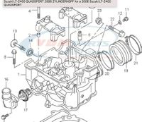 Suzuki LTZ 400 Zylinderkopf Kopf NEU Org. 11100-07G00 Baden-Württemberg - Eberdingen Vorschau