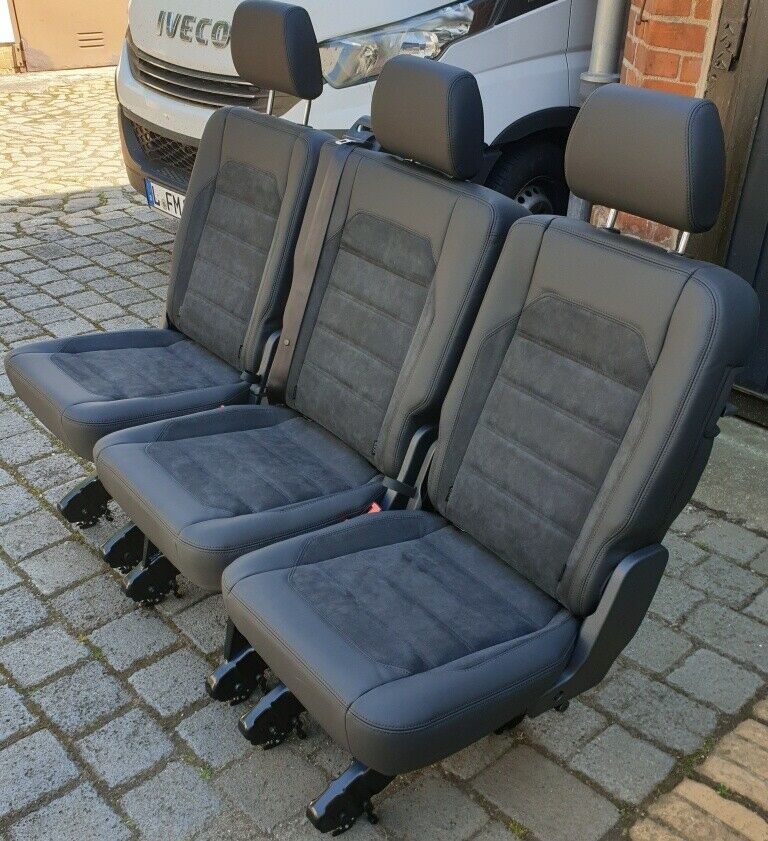 VW T5 T6 Sitze Leder  Alcantara, Multivan, Caravelle, Wohnmobil in Leipzig