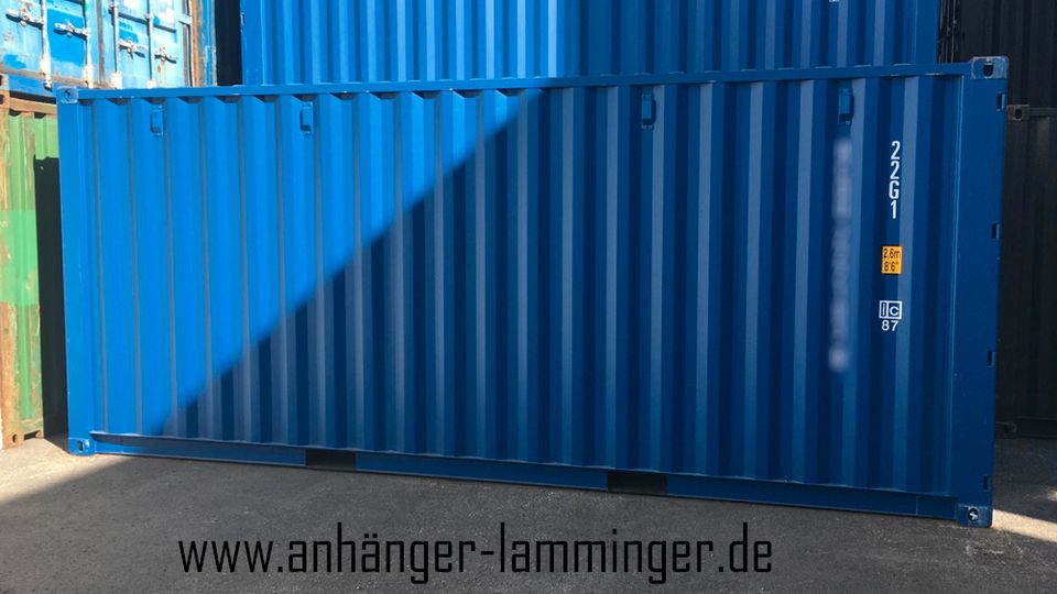 20 ft Seecontainer Lagerraum Garage Lager Container „NEU“ in Waging am See