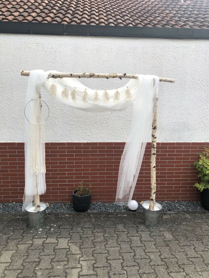 Traubogen Hochzeitsbogen Vermietung in Darmstadt