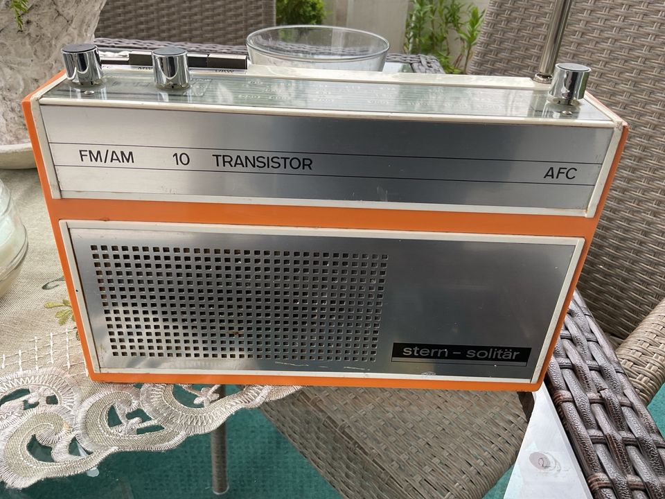 DDR Kofferradio Stern-solitär in Bad Zwischenahn