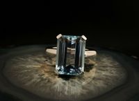 MEGA SCHÖNER 8,56 ct. AQUAMARIN RING IN 750 18K WEISSGOLD FJV Essen-West - Frohnhausen Vorschau