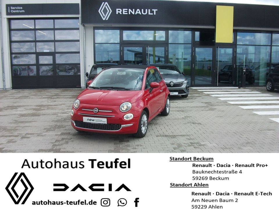 Fiat 500 1.2 "Faltdach, Klima" in Beckum