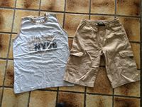 2er-Set: Bermudas & Top, 3/4 Jeans, T-Shirts, Sweatshirt Gr.140 Niedersachsen - Langwedel Vorschau