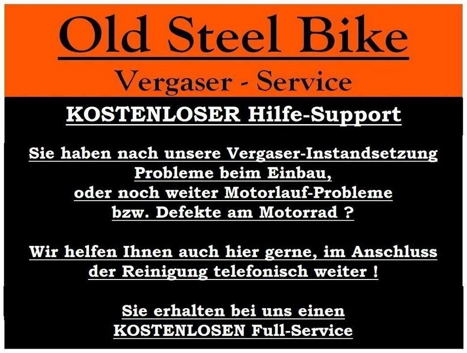 ⭐ Vergaser -Service/ Überholung - Alle Hersteller & Modelle in Südbrookmerland