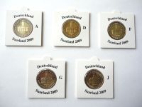 * 5 x 2 Euro Gedenkmünzenset 2009 Saarland (A,D,F,G,J) ST * Niedersachsen - Schüttorf Vorschau