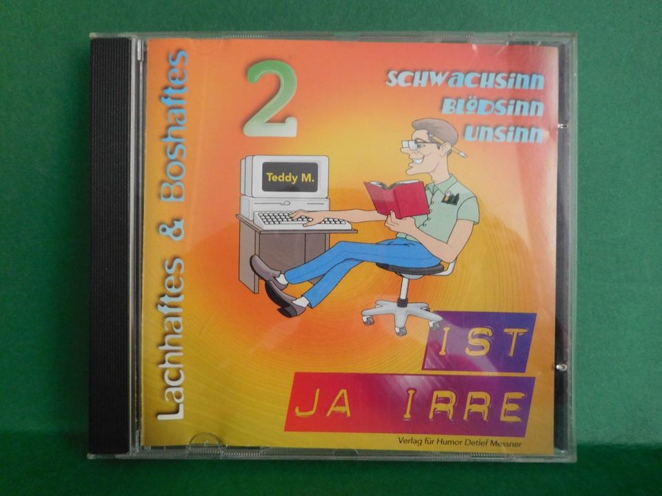 CD-ROM Ist ja Irre Lachhaftes & Boshaftes Schwachsinn Blödsinn in Bad Segeberg