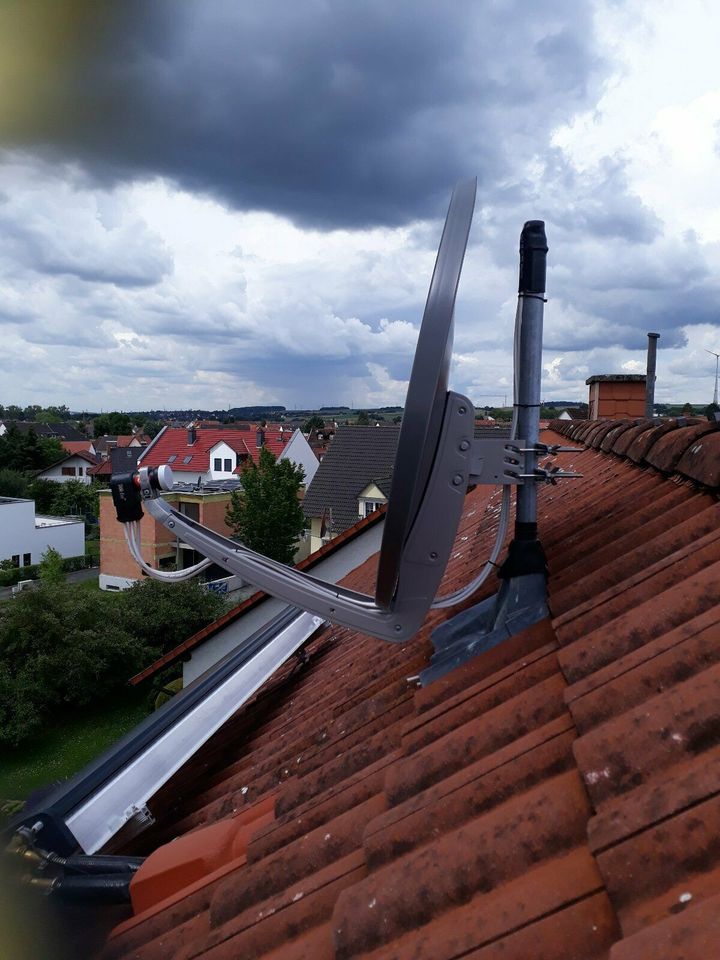 SAT-Shop Schüssel Montage Service Ausrichtung Einstellen Antenne in Maintal