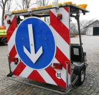 Verkerhrsleittafel Verkehrsleitanhänger Absperrtafel Nissen vz616 Rheinland-Pfalz - Selters Vorschau