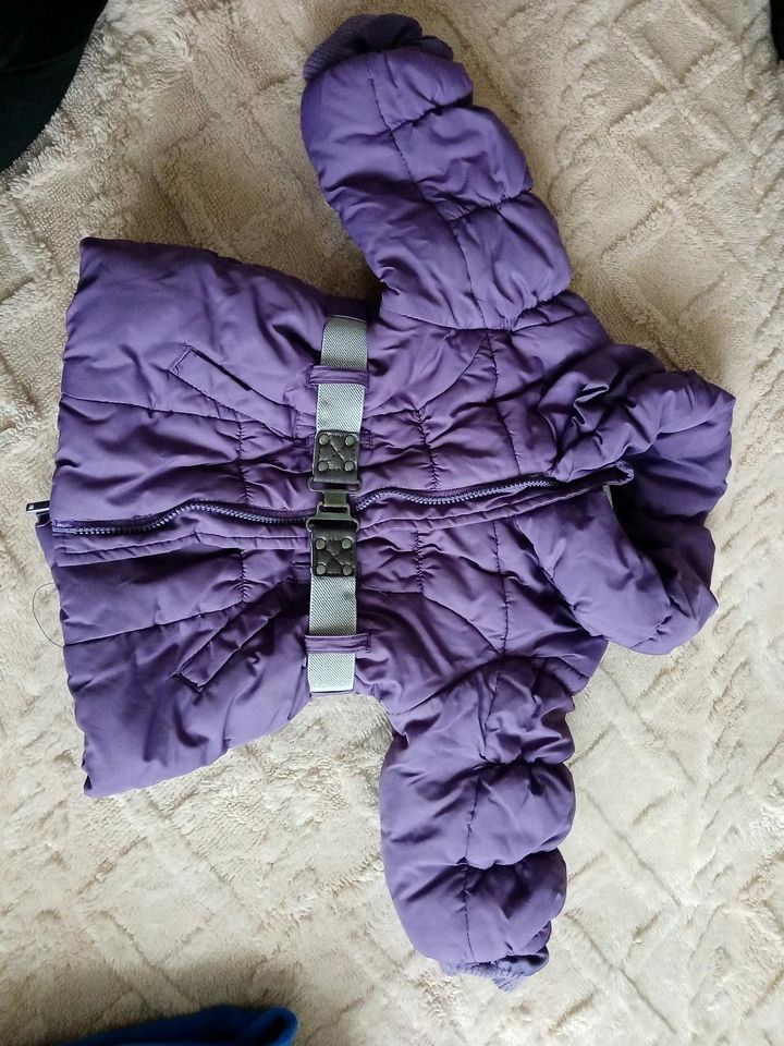 Baby Winterjacke lila, 68 in Hof (Saale)