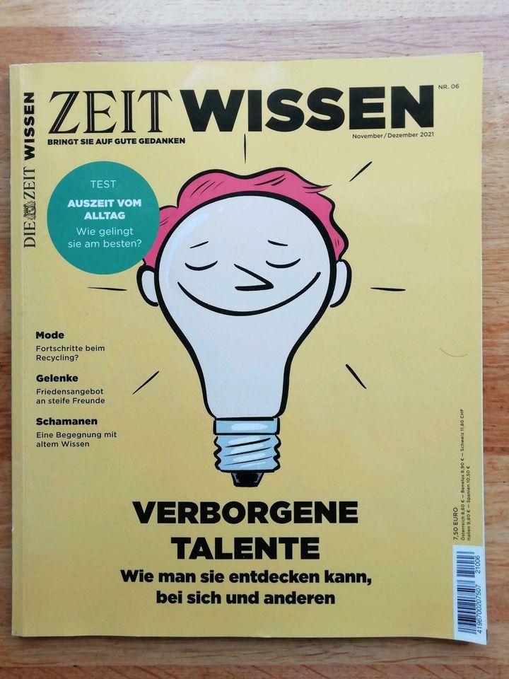 DIE Zeit WISSEN Nr 06 Nov Dez 2021 in Soest