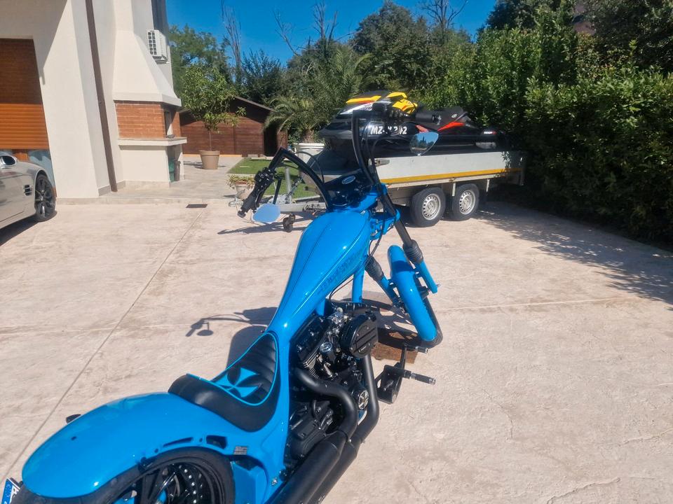 Exclusives Custombike Chopper Harley Davidson  Tausch möglich in Waldenburg