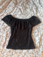 Vintage Hollister Spitze Top schwarz Carmen Schulterfrei süß y2k Vahr - Neue Vahr Südost Vorschau