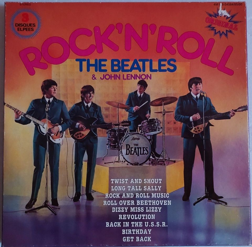 The Beatles & John Lennon Rock'n Roll 3 LP in Hamburg