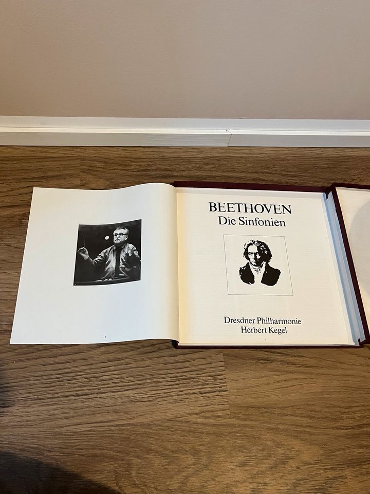 BEETHOVEN Die neun Sinfonien KEGEL / 7 LP BOX SET in Berlin