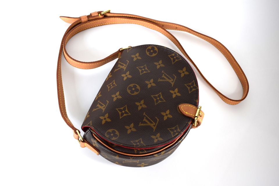 Vintage Louis Vuitton Tambourine Monogram Canvas Crossbody Bag in Herne