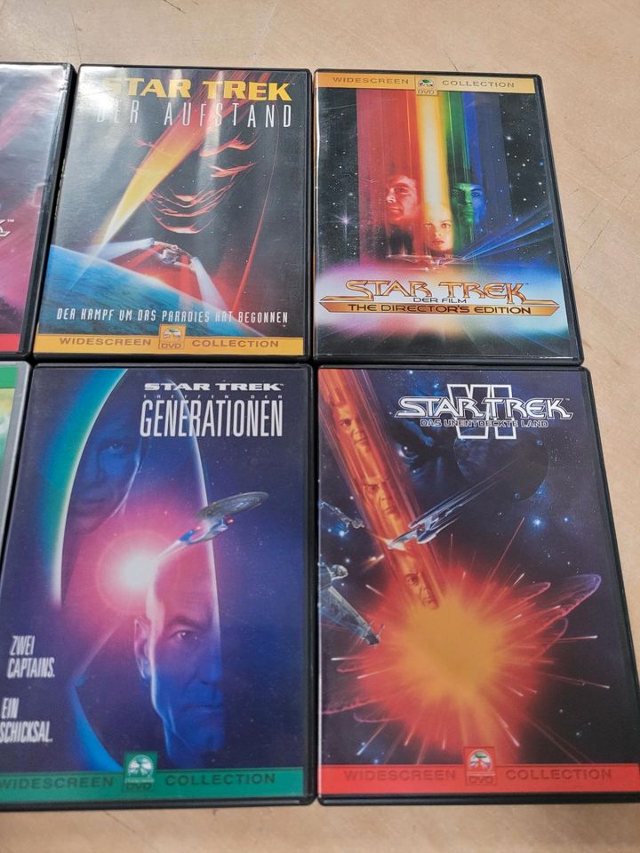 DVDs- 8x Star Trek in Selm