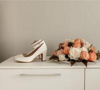 Braut Schuhe weiß in Größe 39 Bayern - Kempten Vorschau