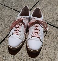 Tommy Hilfiger Sneaker Schuhe Gr. 41 Damen weiß mit rosa Nordrhein-Westfalen - Viersen Vorschau