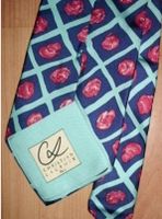 Christian Lacroix Paris Motiv Krawatte Vintage 100%Seide Wuppertal - Barmen Vorschau
