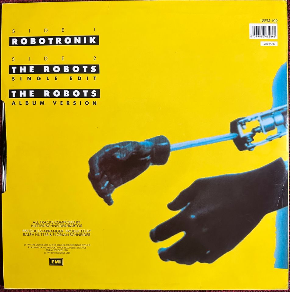 Kraftwerk - The Robots (Maxi, Vinyl) in Berlin