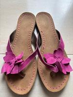 Flipp Flops Daniel Hechter gr.40 Leder pink Hessen - Schwalmstadt Vorschau