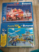 Playmobil Puzzle Feuerwehr und Flugzeug Schmidt Nordrhein-Westfalen - Kleve Vorschau