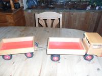 Holzauto, LKW aus DDR Zeiten, mit und ohne Hänger Brandenburg - Werder (Havel) Vorschau