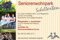 Seniorenwohnpark Schellerten: Pflegehilfe gesucht m,w,d Niedersachsen - Schellerten Vorschau