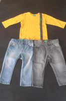 BENETTON Paket  Jeans + Shirt  80/86 Niedersachsen - Sassenburg Vorschau