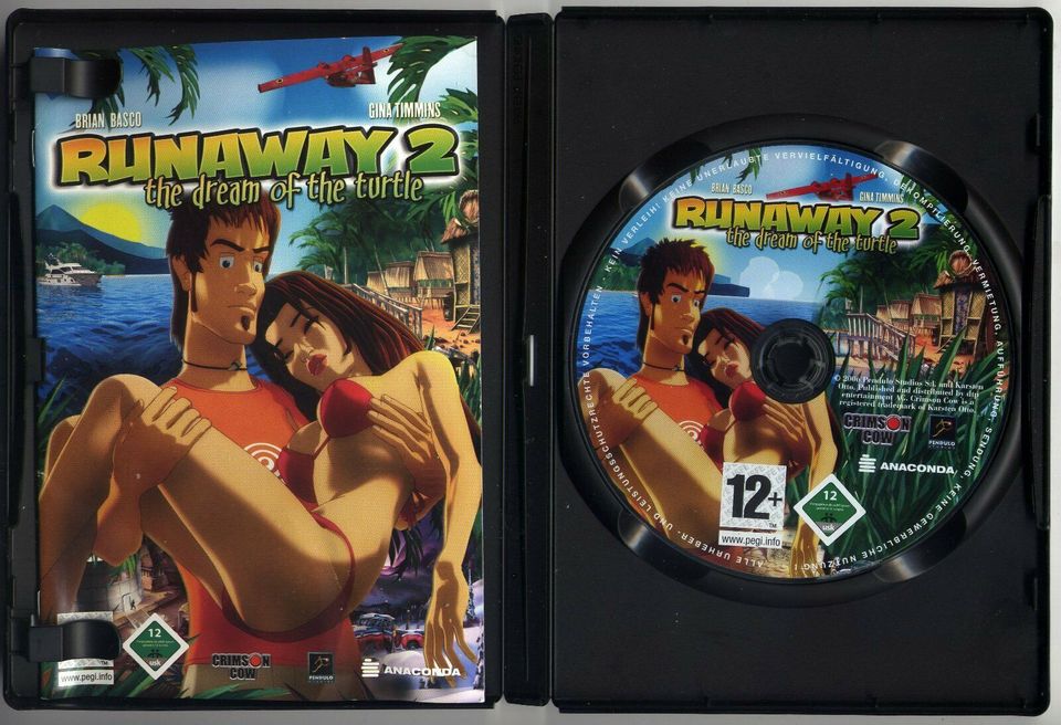 Runaway 2 - The Dream of the Turtle (PC, 2006, DVD-Box) in Weinheim