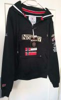 warmer, schwarzer Kaputzenpullover / Hoodi Geographical Norway Berlin - Reinickendorf Vorschau