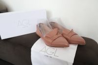 AGL Ballerina Schuhe Leder Damen AltRosé 37,5 mit Karton Neu Beuel - Vilich Vorschau